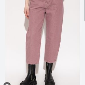 Levi's Made And Crafted Barrel Crop Purple(Lavender) Size 26 Actually Like 27-28